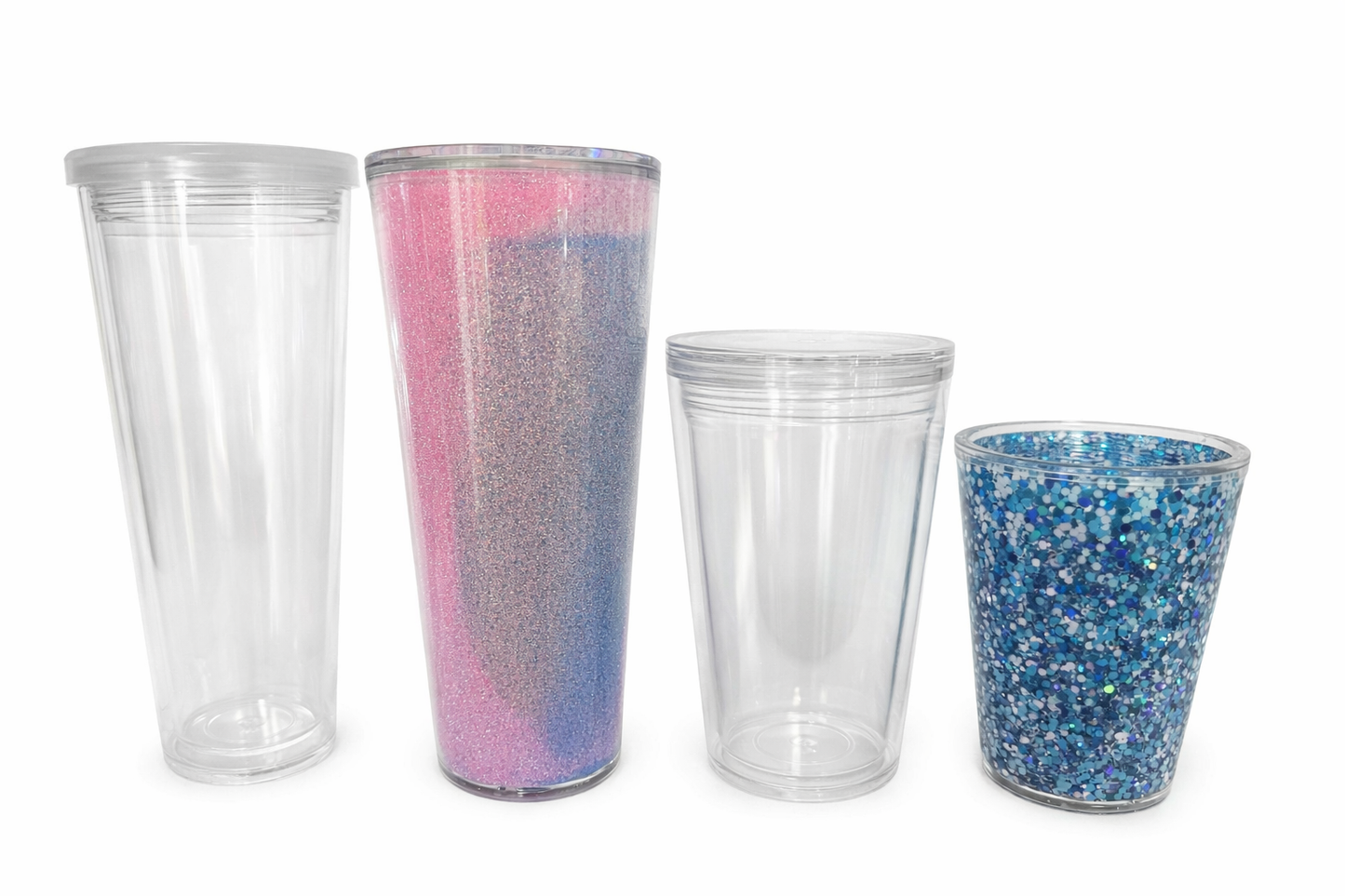 12oz, 16oz, 24oz & 24oz Leak Proof Acrylic SnowGlobe