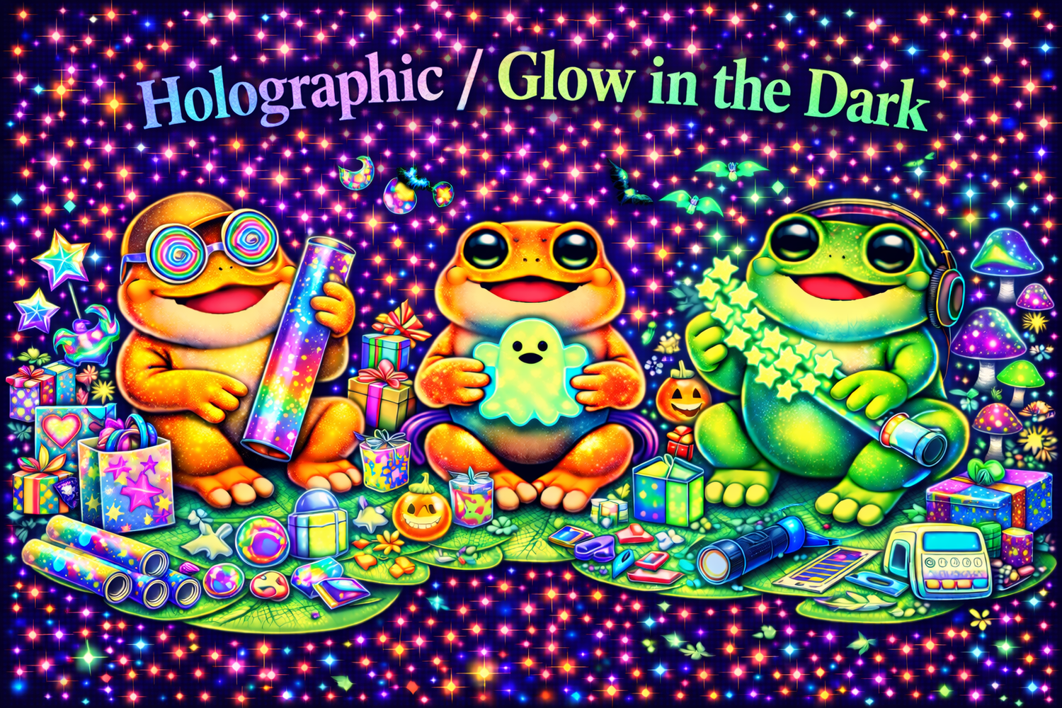 Holographic/Glow in the Dark