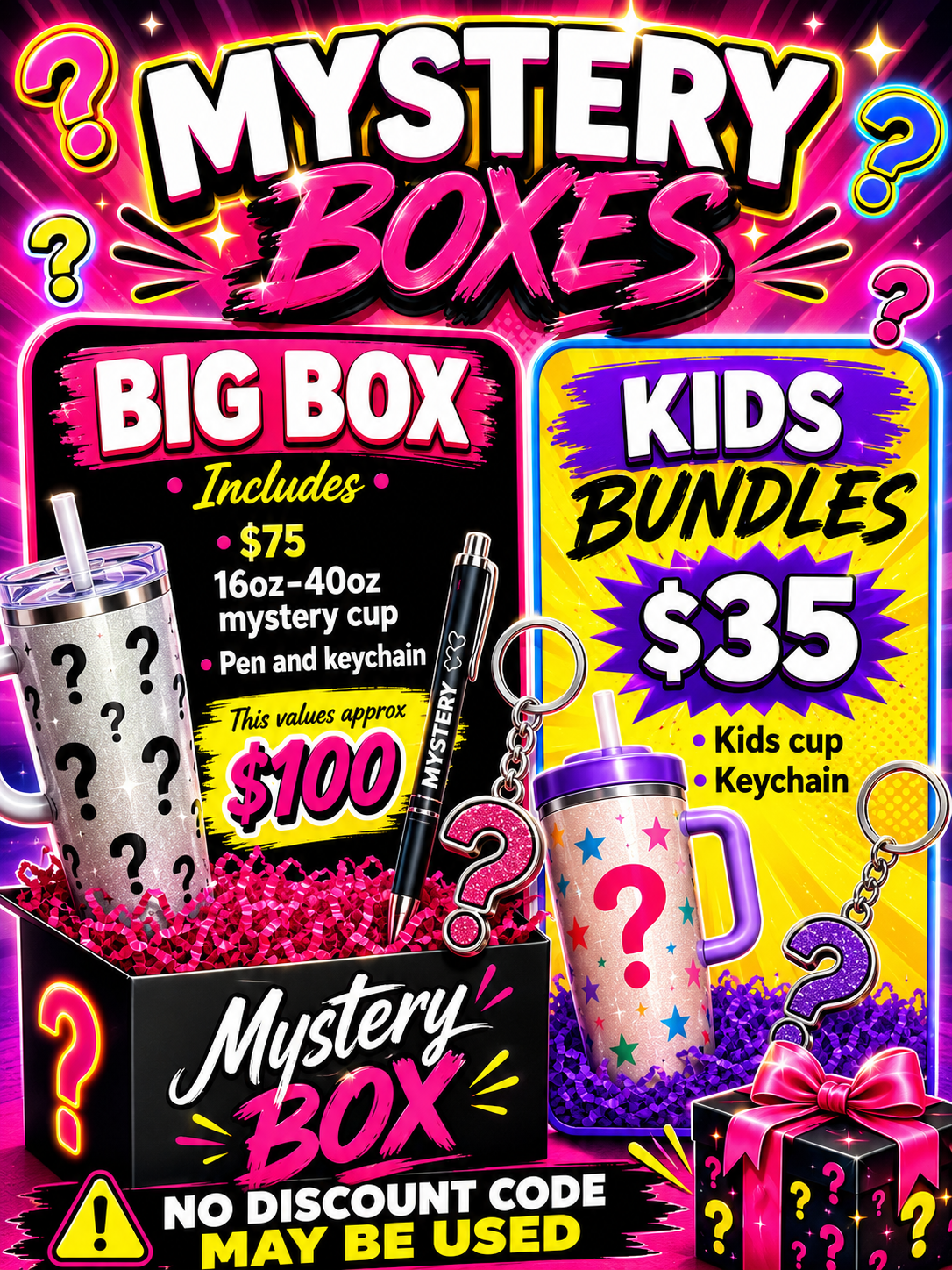 MYSTERY BOXES