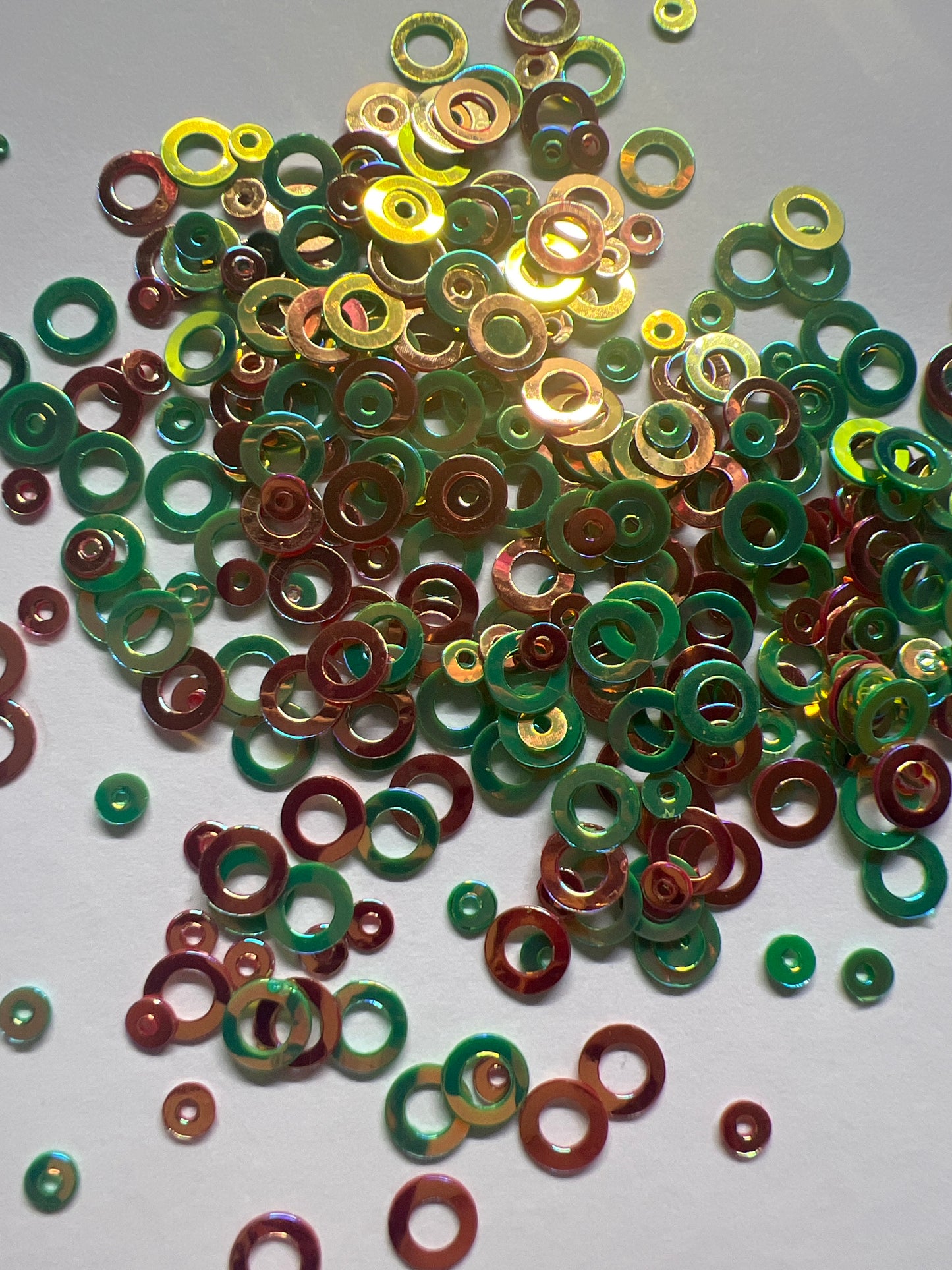 Shaped Glitter Circles #2