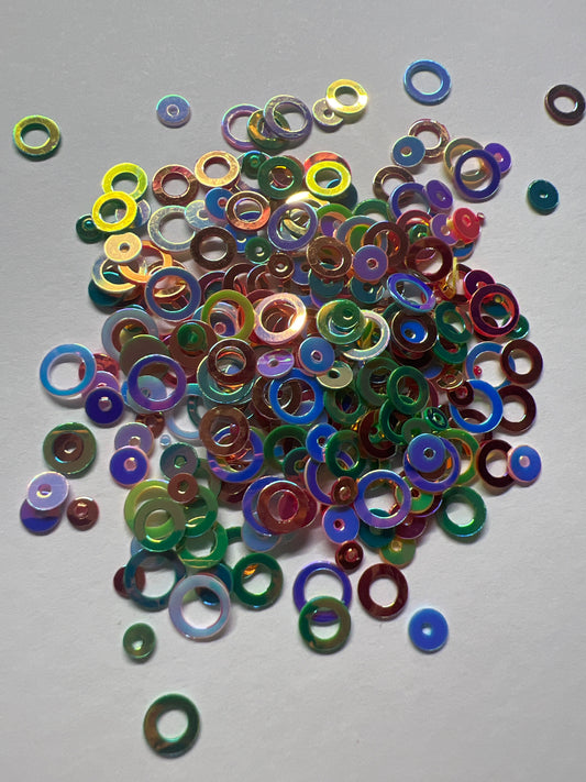 Shaped Glitter Circles #3