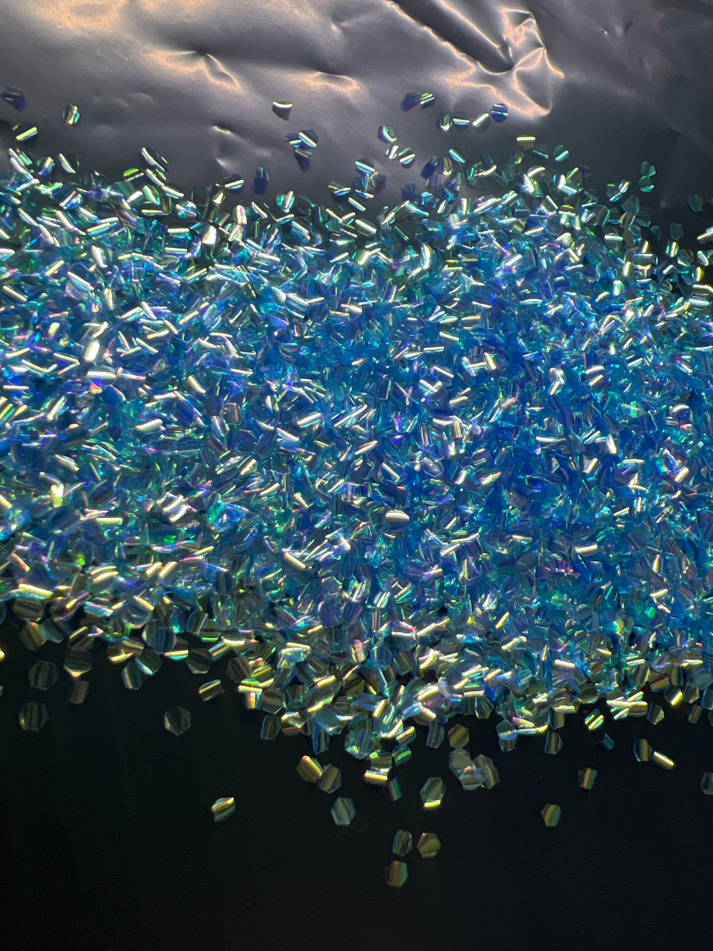 Bubble Glitter Blue Shift