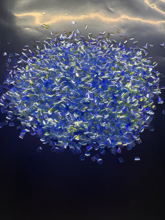 Bubble Glitter with Green Shift